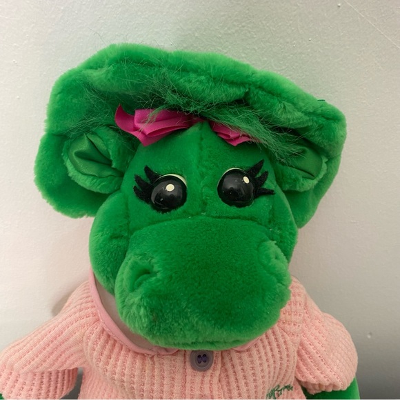 Vintage Barney&Friends BABY BOP Bedtime Pajamas Sleeper Stuffed Animal Plush 90s - Picture 4 of 6